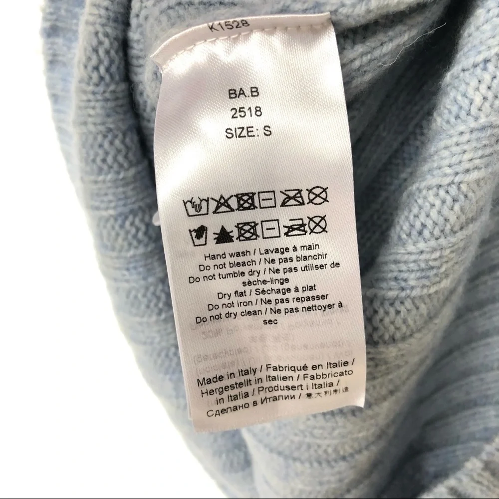 NWT Ganni Wool Blend Sweater w/ Crystal Embellished Buttons - Picture 12 of 15